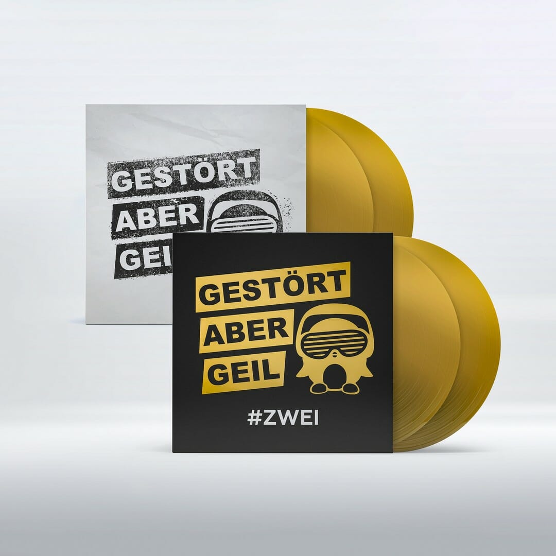 Vinyl-Fans aufgepasst! Am 21. Januar erscheinen die beiden auf 500 Stück 
limitierten @gestoert_aber_geil_official Alben als goldene Vinyl-Edition.. 
.
.
.