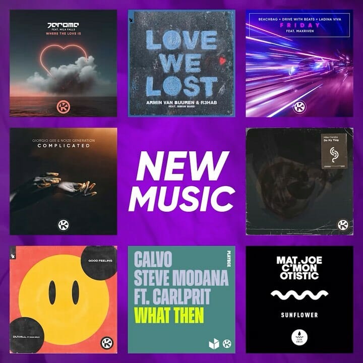 Endlich wieder Freitag!  Swipe durch und sag uns, über welches Release du dich am meisten freust 
@djjerome feat. @milafalls – Where The Love Is
@arminvanbuuren & @r3hab feat. – Love We Lost
@beachbag.official & @drive_with_beats & @ladinaviva feat. @maxriven – Friday
@giorgio_gee & @noizegeneration - Complicated
@mikecandysofficial – Do My Ting
@iamduvall & @samgrayofficial – Good Feeling
@calvo.music, @stevemodana & @carlprit – What Then
@matjoemusic, @cmon_official, @otisticofficialdj – Sunflower
.
.
.